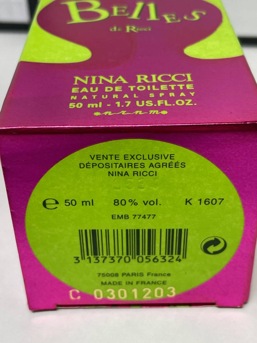 ニナリッチ NINA EDT レベルドゥリッチ1 SP ベル ドゥ 50ml レベルド