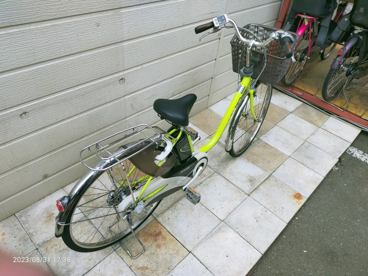 パナソニック ビビDX 電動アシスト自転車 26インチ BE-END633 内装3段 