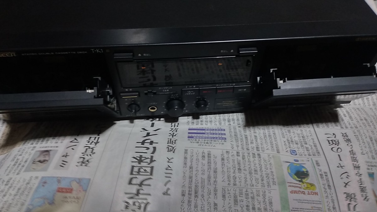 パイオニア カセットデッキ T-K1 中古現状品 送料込み パイオニア