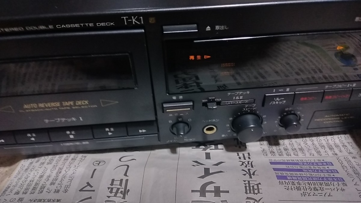 パイオニア カセットデッキ T-K1 中古現状品 送料込み パイオニア