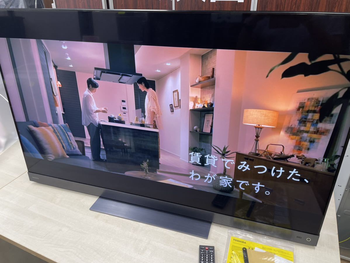 訳あり】東芝 55型 4K液晶テレビ 55Z740X 本体のみ スタンド欠品 東芝 55V