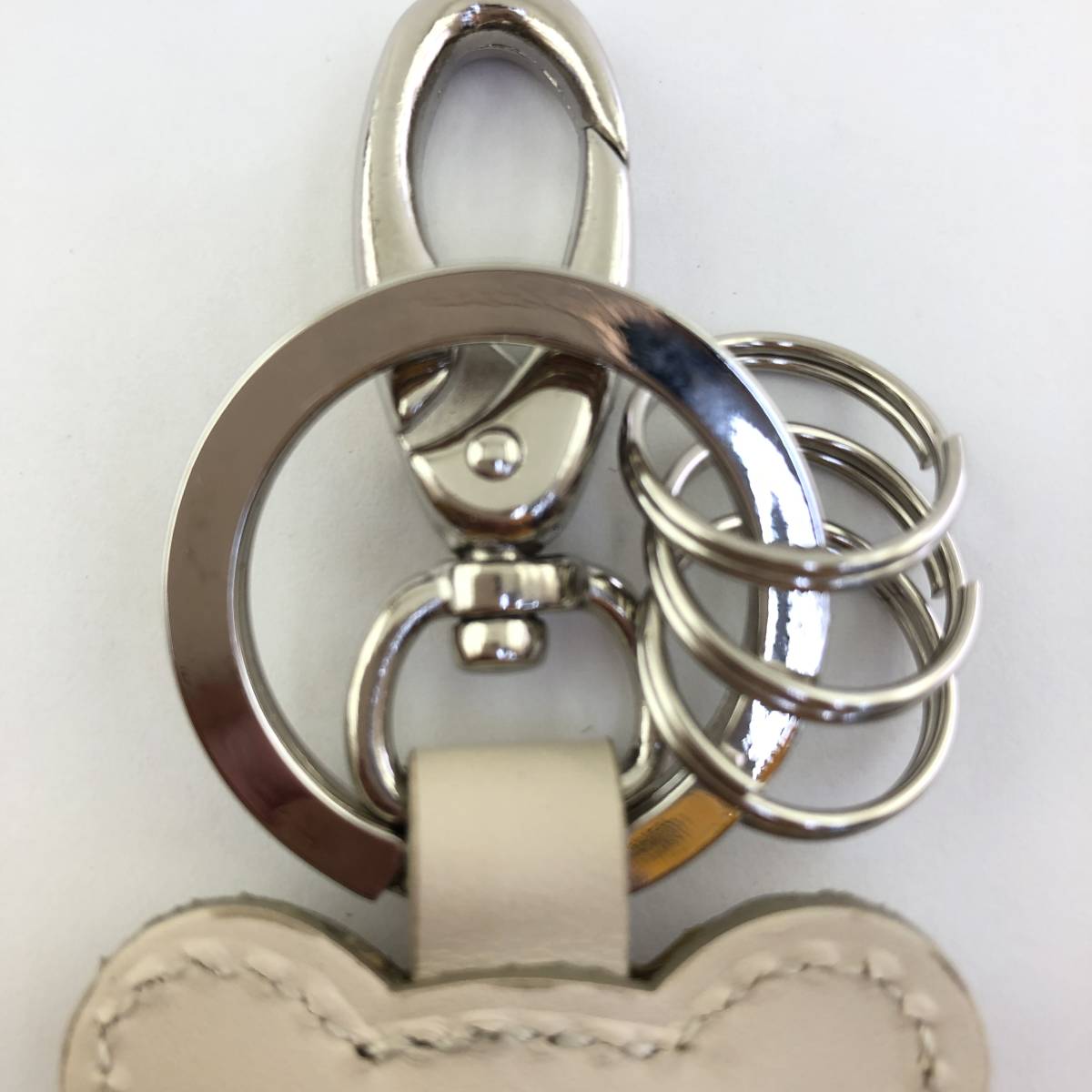 1円～【希少】LEXUS レクサス オリジナル 本革製 キーホルダー 