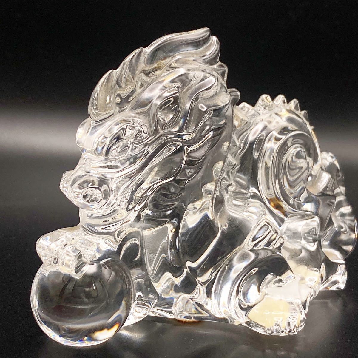 バカラ Baccarat ドラゴン 置物 フィギュア 龍 干支 バカラ Baccarat