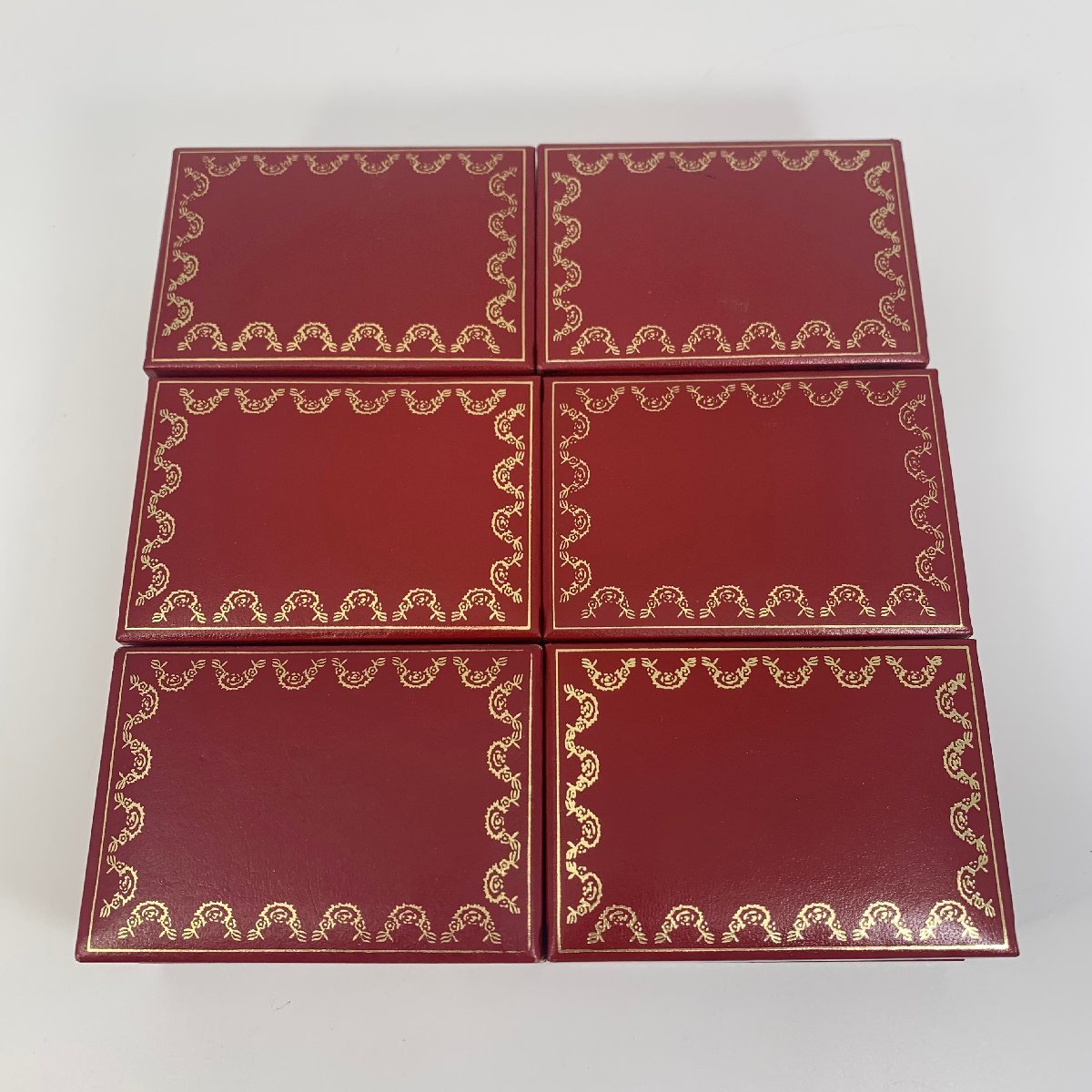 10円～カルティエ Cartier 腕時計空箱 ケース BOX 6個セット Cartier