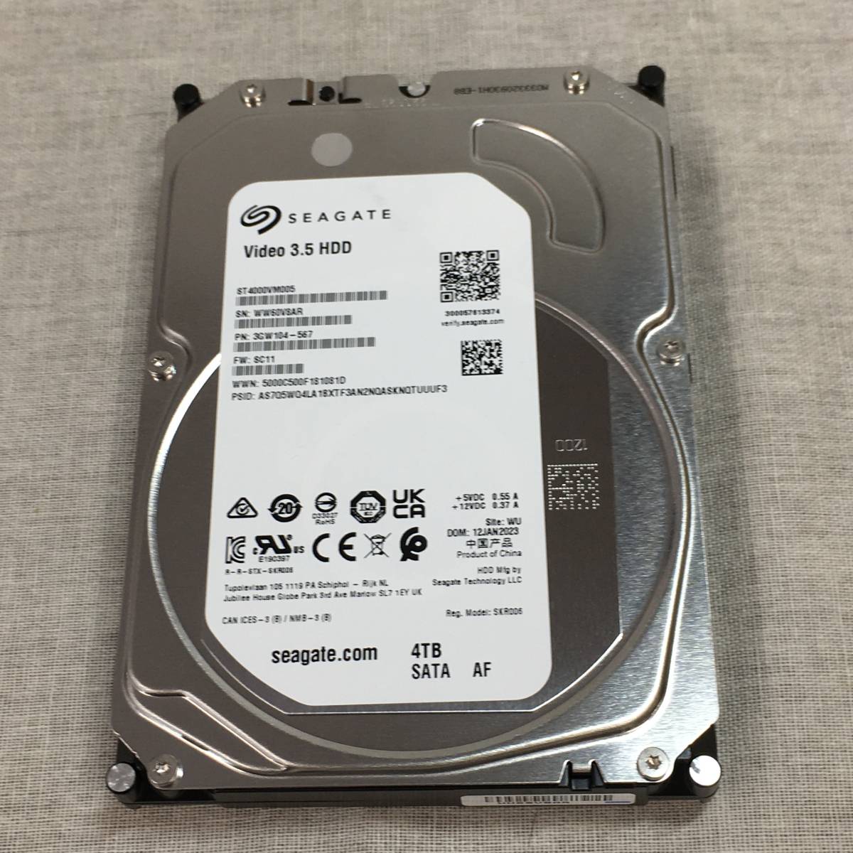 得価，人気 Seagate 3.5インチHDD SATA 4TB ST4000VM005(2TB～)｜売買されたオークション情報、yahooの商品情報をアーカイブ公開 - オークファン 3.5 SerialATA