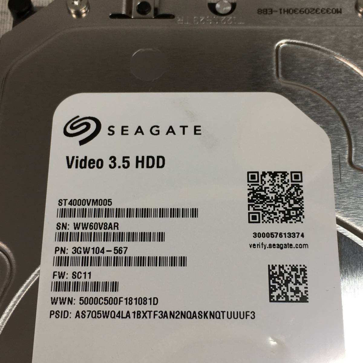 Seagate 4TB HDD SATA 3.5インチ ST4000DM004 3.5インチHDD SEAGATE HD 