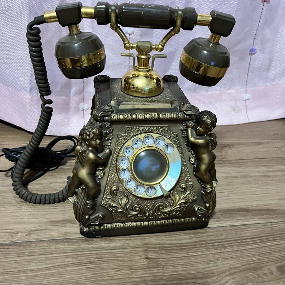 電話機 MYBELL B-56-0102 田村電機製作所 日本製 昭和 レトロ