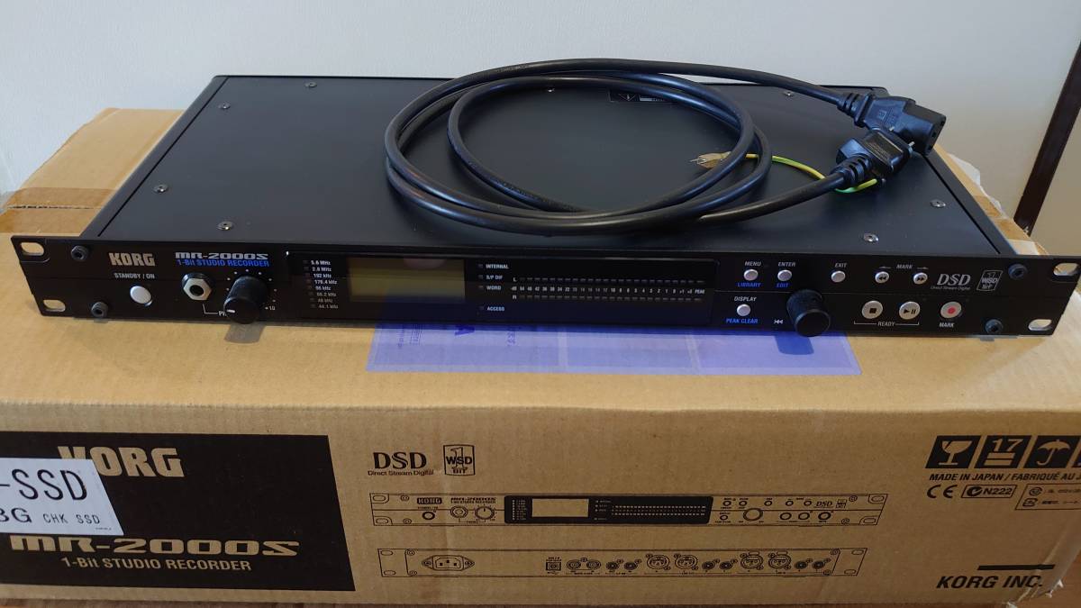 KORG ( コルグ ) / MR-2000S-BK-SSD　デジタルオーディオレコーダー