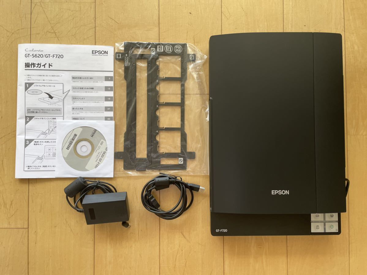 中古】「非常に良い」EPSON Colorio A4フラットベッドスキャナ 4800dpi