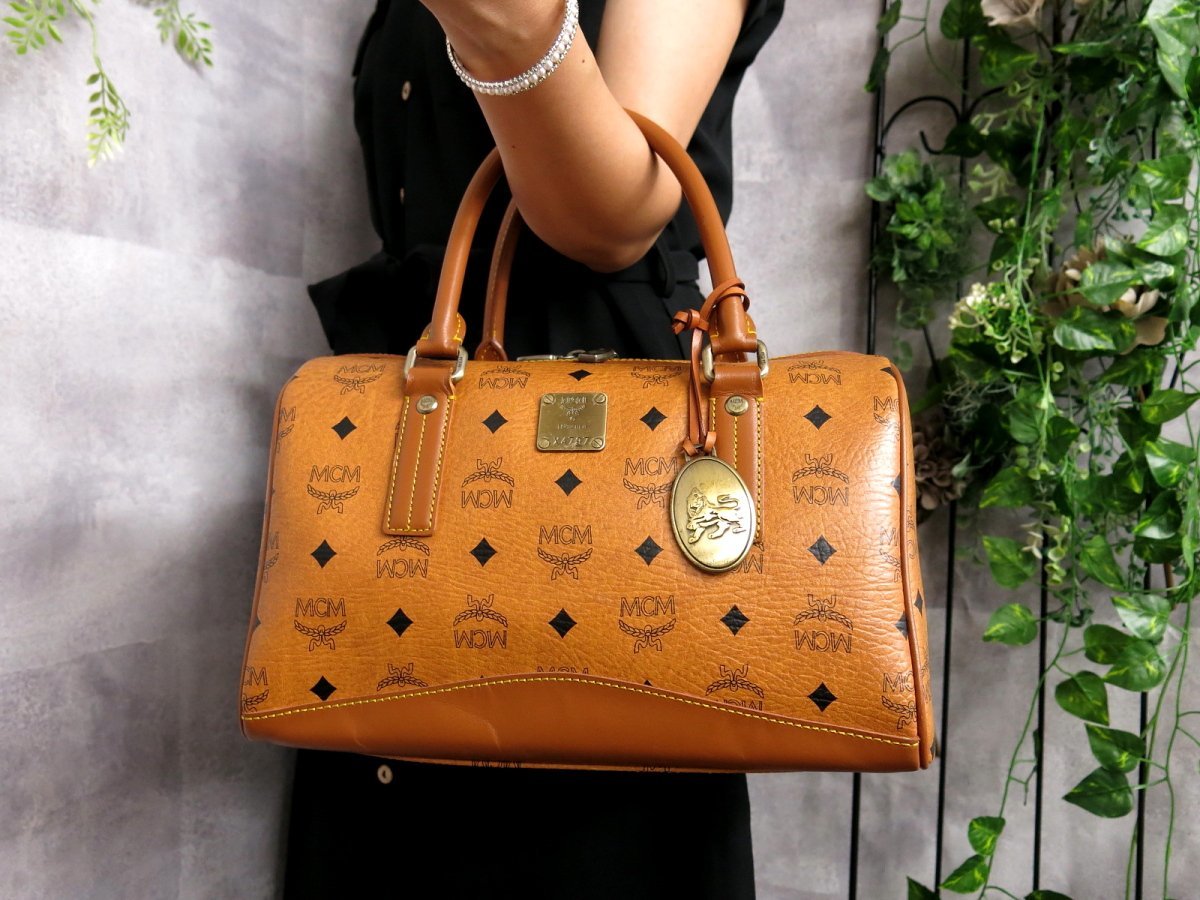 エムシーエム MCM エムシーエム⁄MCM⁄ヴィセトス柄⁄ナイロン×レザー 