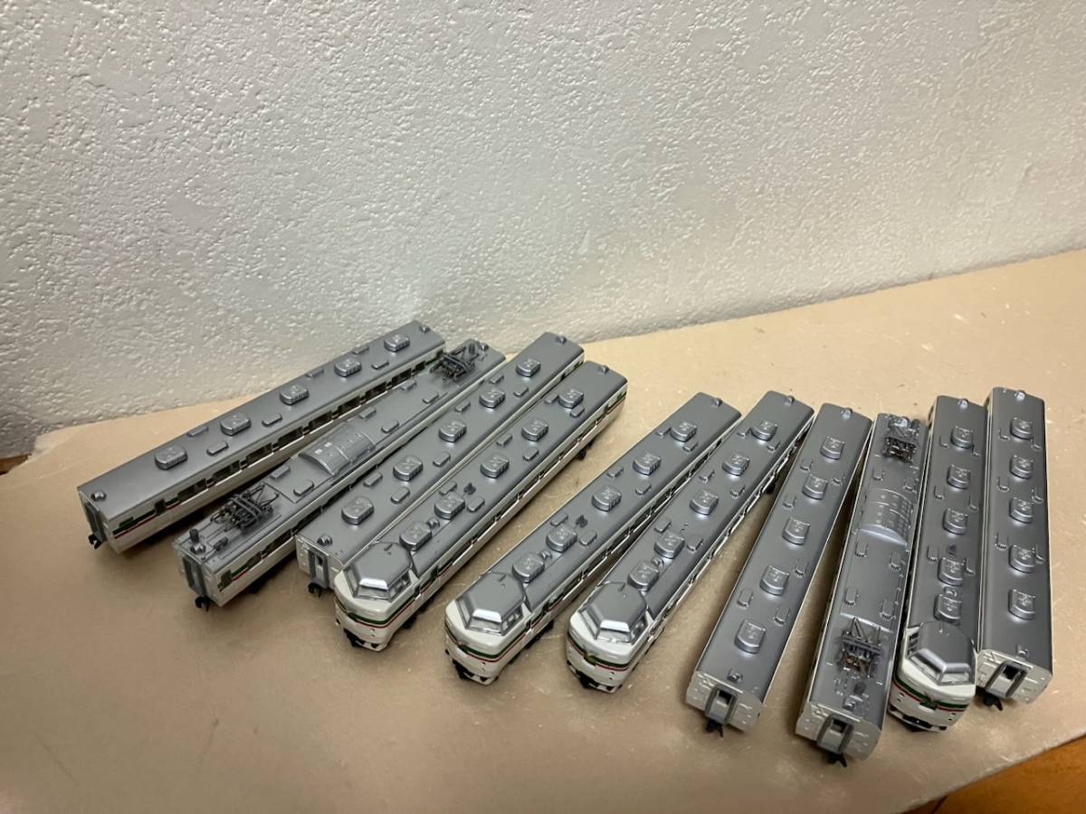  Ｎゲージジャンク 183系1000 あずさ 10種 Ｌ461(特急形電車)｜売買されたオークション情報、yahooの商品情報をアーカイブ公開 - オークファン 特急形電車