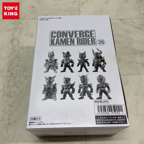 1円〜 未開封 バンダイ CONVERGE KAMEN RIDER 仮面ライダー26 1BOX /D