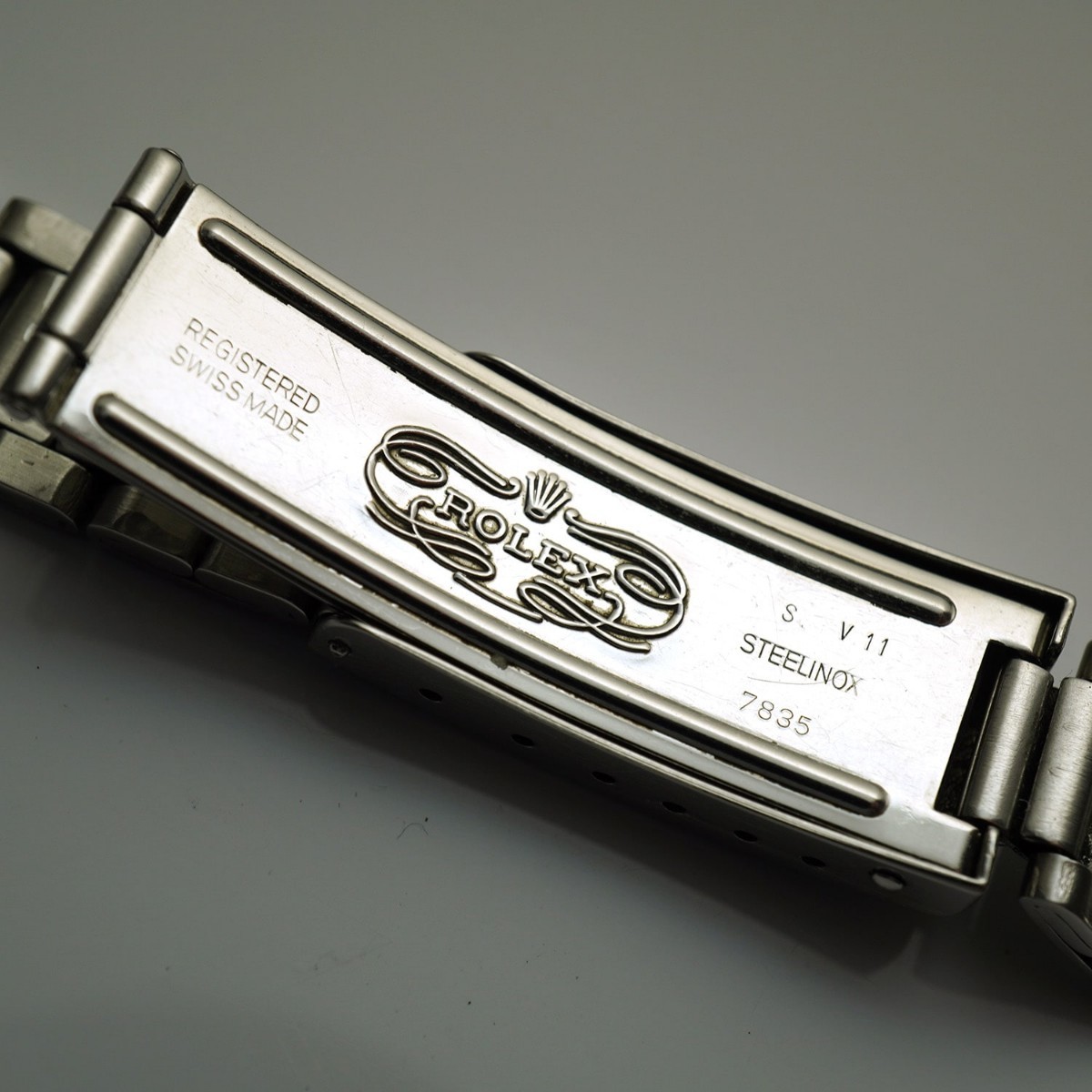 ロレックス純正巻きブレス7835 19ミリ訳あり品 ロレックス 純正 7835 巻きブレス 19mm 弓カン 357 ベルト ROLEX