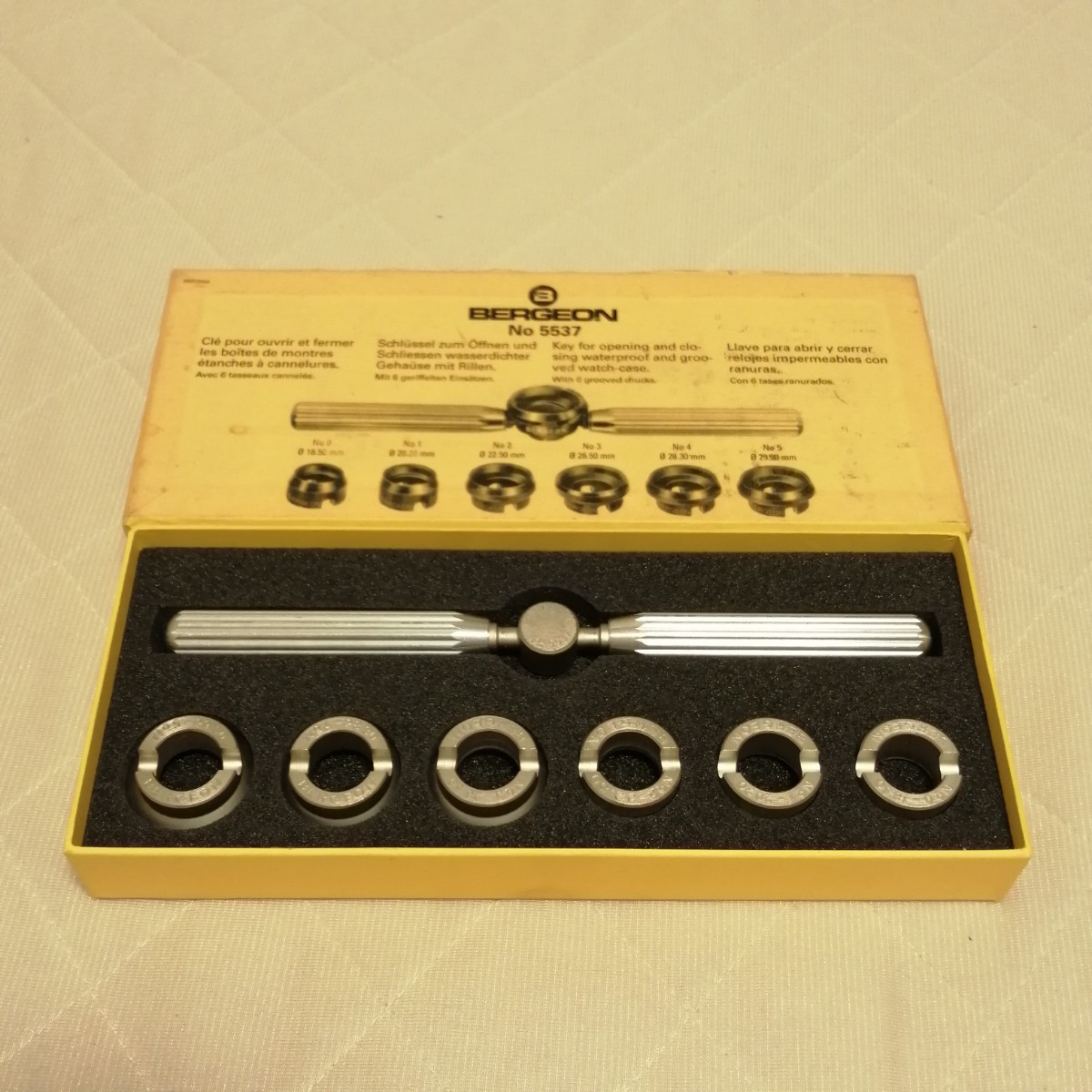 BERGEON ベルジョン 0 オープナー ロレックス Bergeon : ROLEX NO.5537 