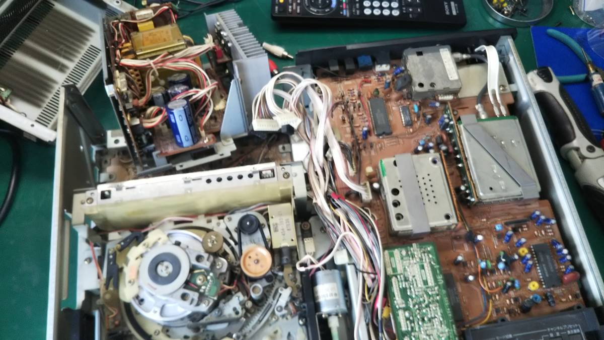 SONY ソニ－ EDV-9000用 電源基板組立 分解 コンデンサ－ 動作確認品の