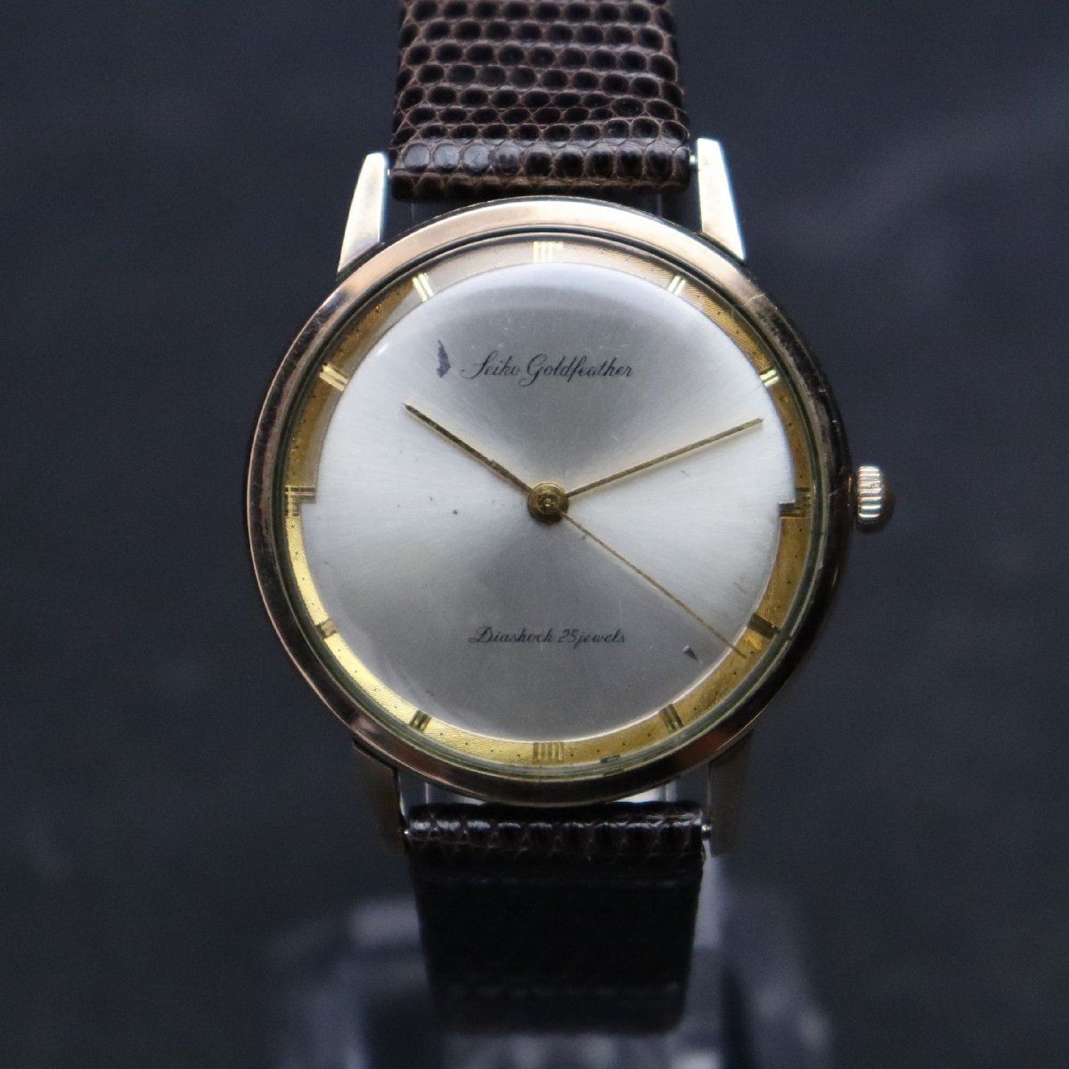 SEIKO Goldfeather セイコー ゴールドフェザー 手巻 J14060 25石 