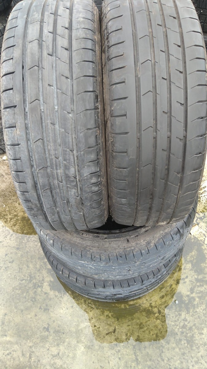 No5 中古タイヤ 205/55R17　GY イーグルRV　送料込み 4本　グッドイヤー