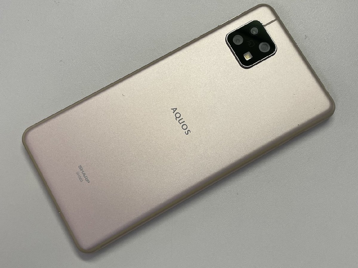 sense5G AQUOS SHG03 | au SHARP SIMロック解除済 ブラック 1円