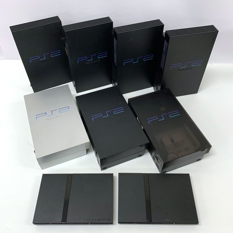 《ジャンク》プレイステーション2 本体のみ 9台セット PS2/プレステ2/PlayStation2/店頭/他モール併売《ゲーム・山城店》S220