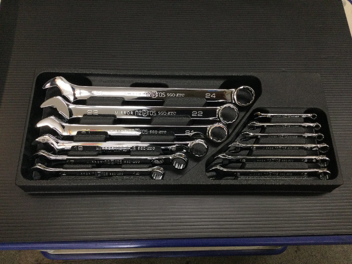 【中古品】ネプロス nepros コンビネーションレンチセット[12本組] NTMS212 KTC ITDYQ1PB5VJ9