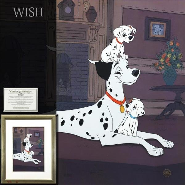 真作 WISH ウォルト ディズニー Walt Disney 101匹わんちゃん Proud