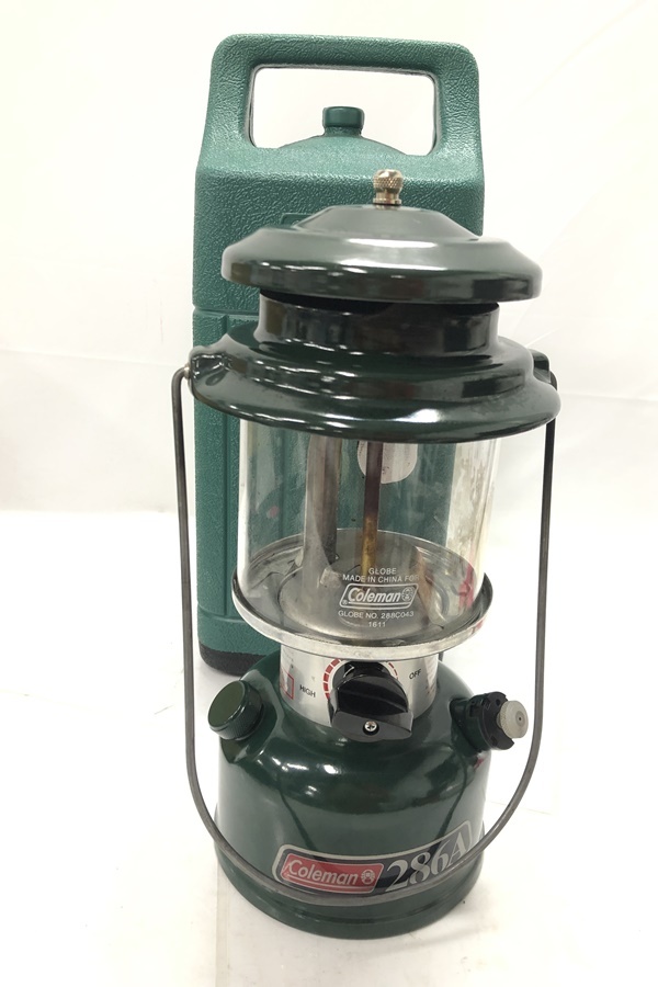 【送料無料】東京)Coleman コールマン 286A ワンマントルランタン ホワイトガソリン 12年1月製 動作確認済