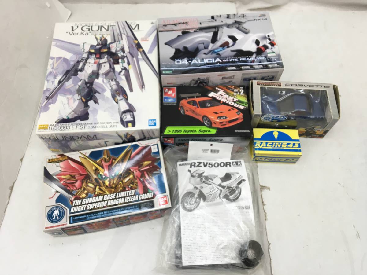 ガンプラ 1部組み立て途中品＋ジャンク 1円～【ジャンク】組立済み 組立途中等 ガンプラ プラモデルまとめ/MG