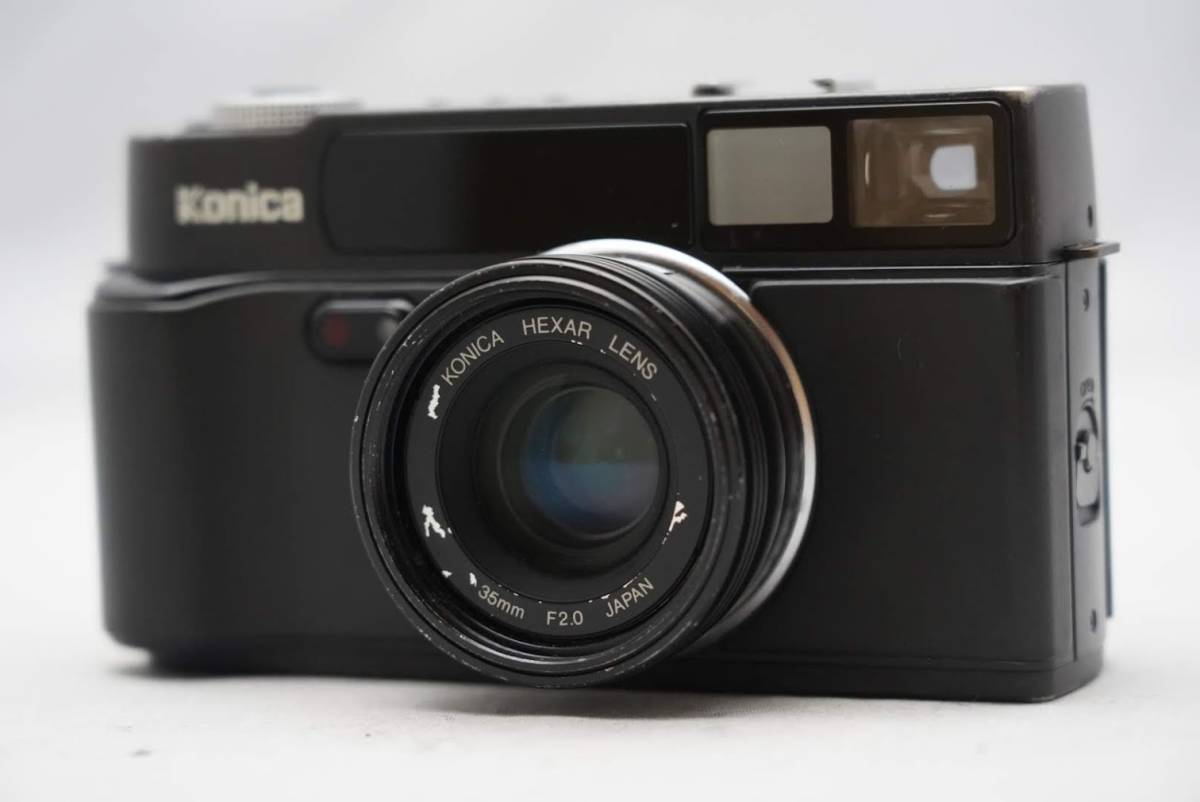 ☆通電OK☆ コニカ ヘキサー 35㎜ F=1:2 KONICA HEXAR 35 2 ブラック