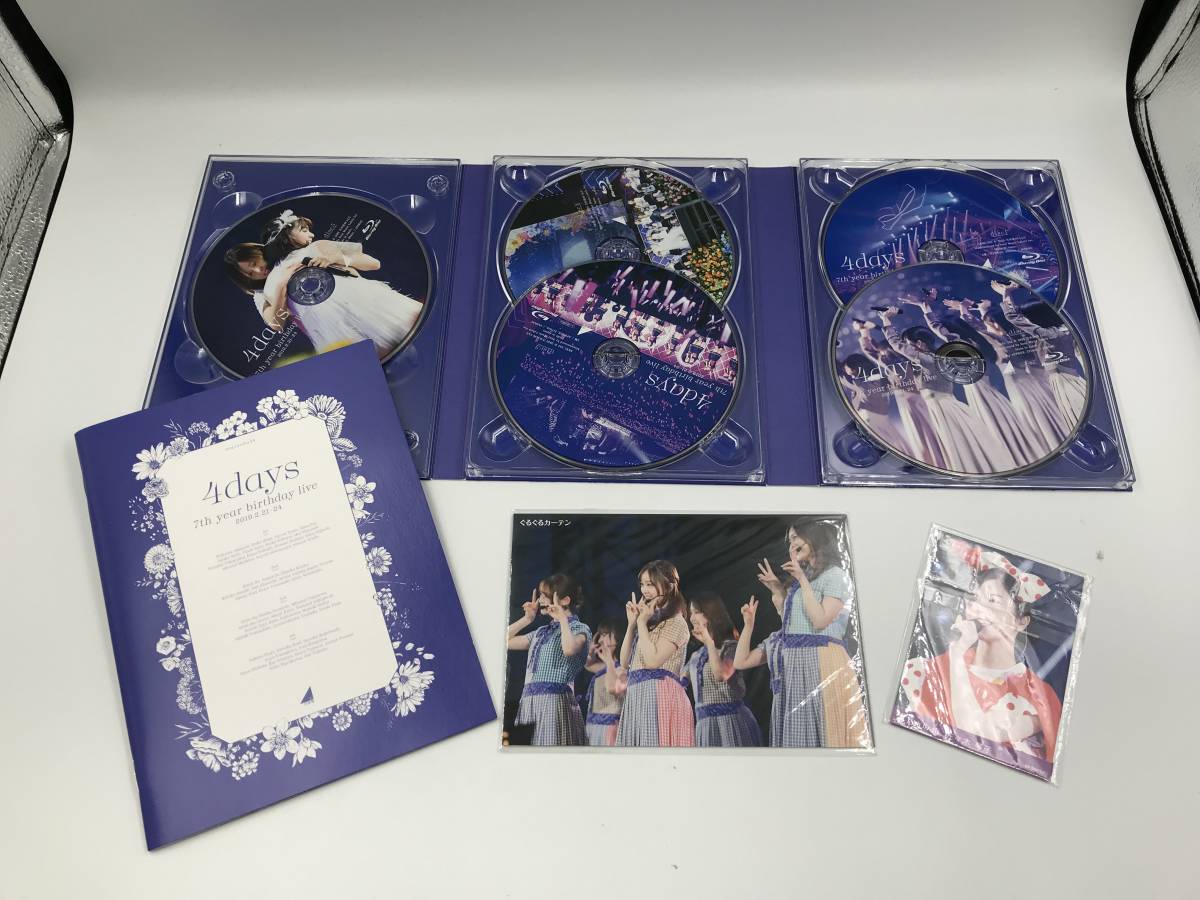 中古※乃木坂46 4days 7th year birthday live Blu-ray 完全生産限定