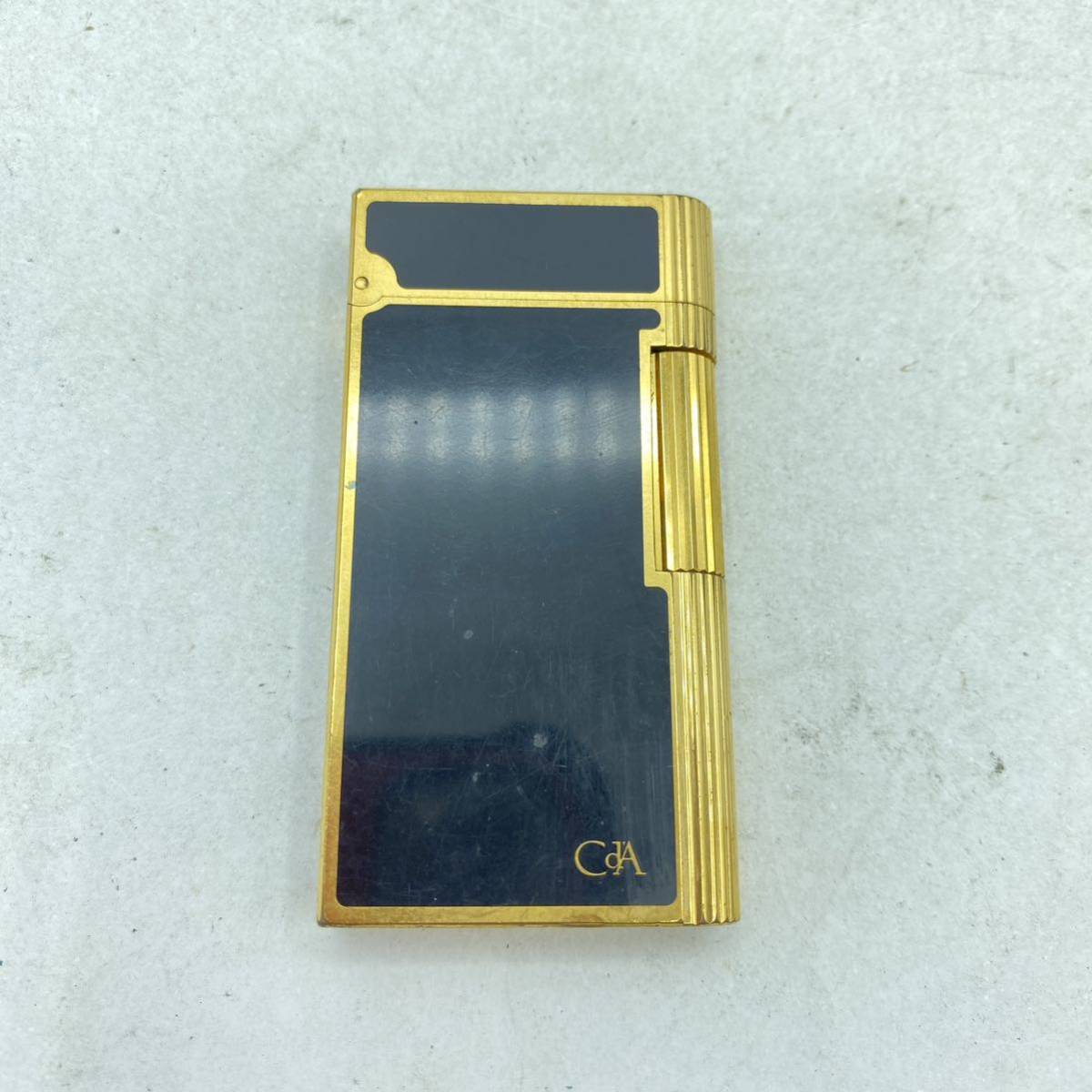 B-10-207】ライター CARAN d'ACHE カランダッシュ ブラックxゴールド