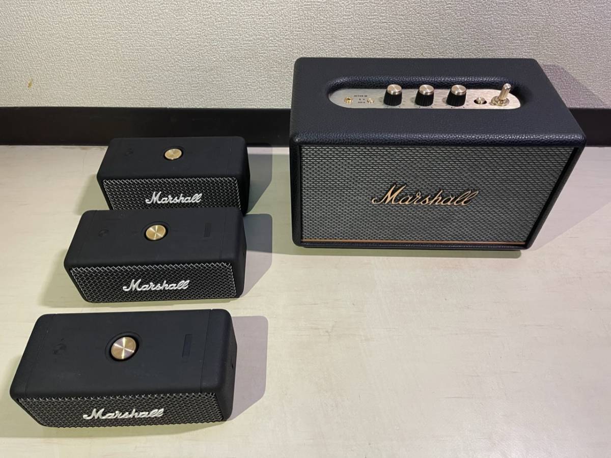 Marshall Emberton スピーカー　ジャンク 1円～ジャンク Marshall マーシャル Acton III EMBERTON Bluetooth