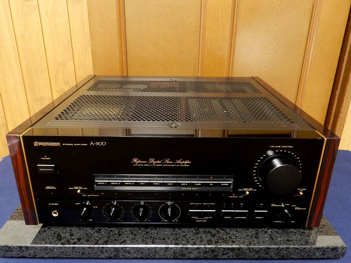 PIONEER - A-90D⁄⁄自重30Kg⁄⁄超弩級プリメインAMP⁄⁄DAC搭載.PhonoMM A