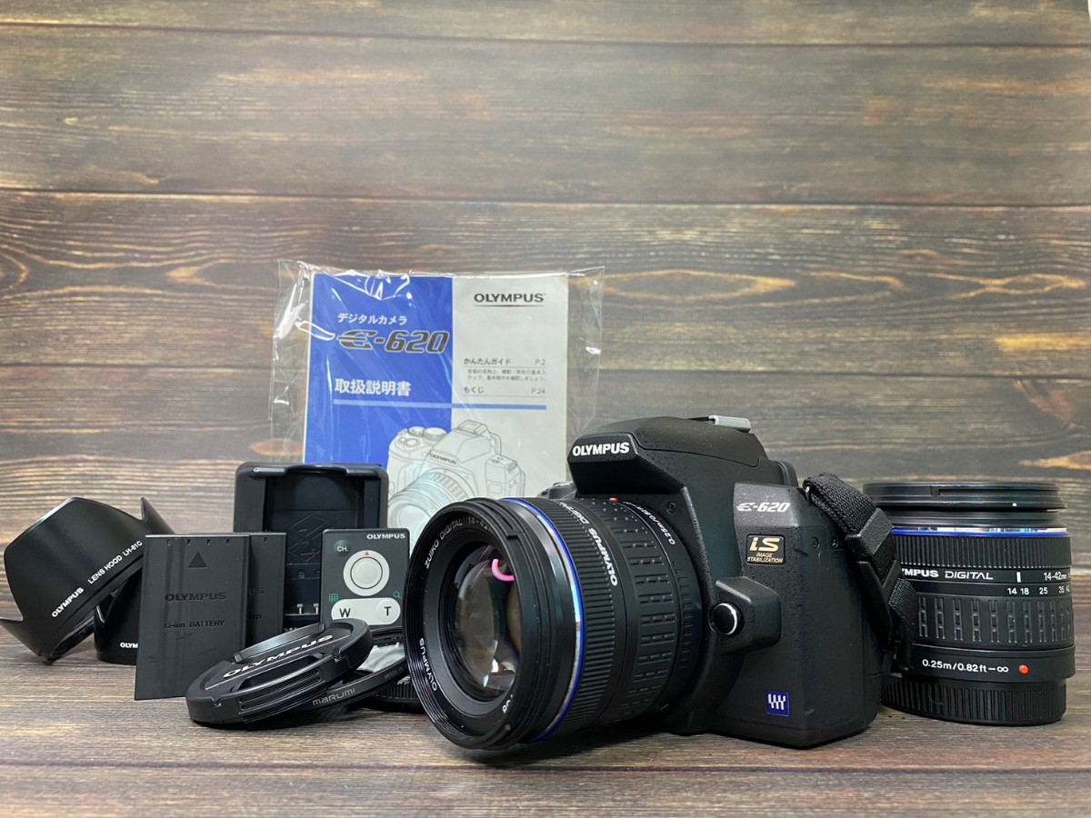 OLYMPUS オリンパス E-620 ダブルレンズセット デジタル一眼レフカメラ 