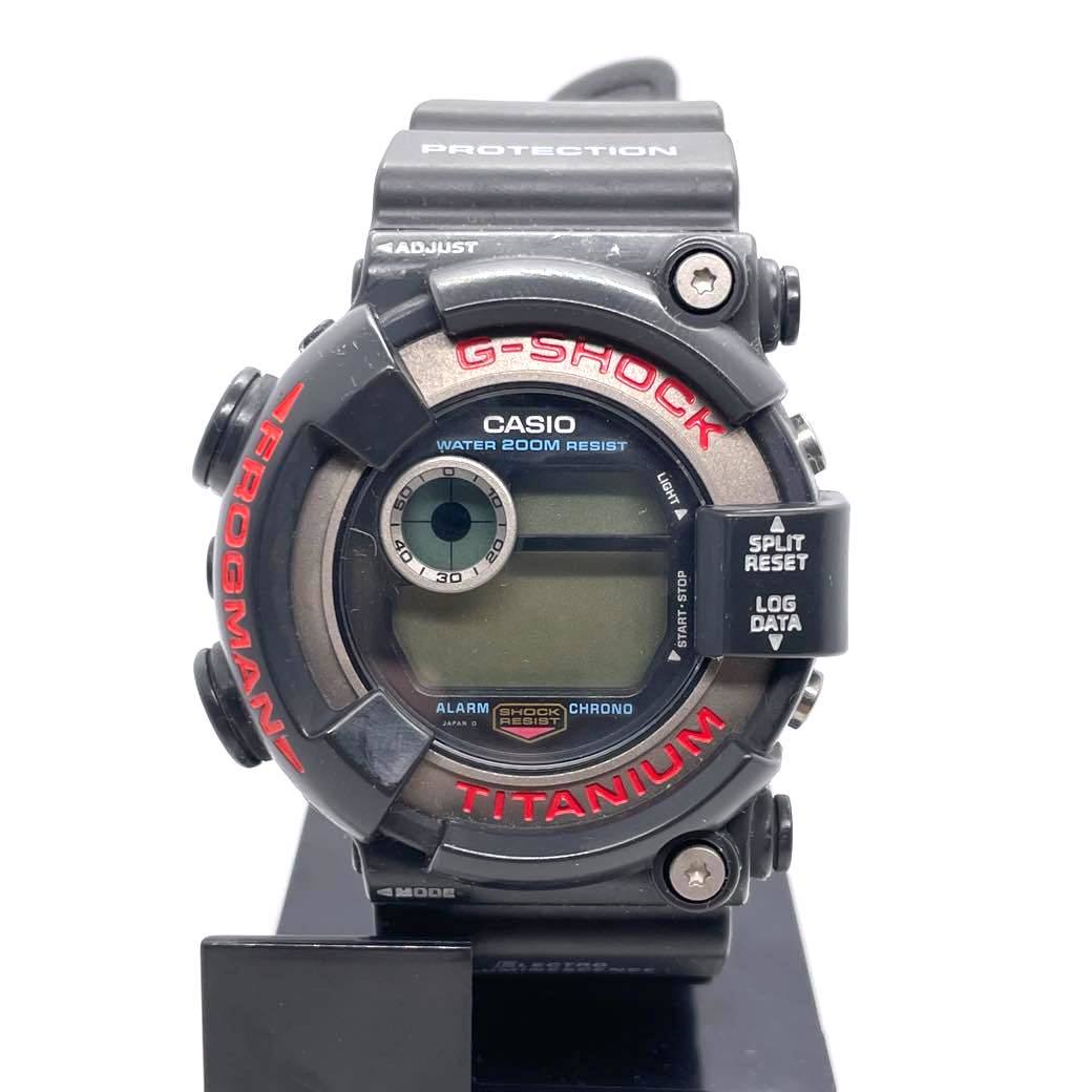 1スタ】 G-SHOCK DW-8200 FROGMAN フロッグマン SEA ブラック CASIO