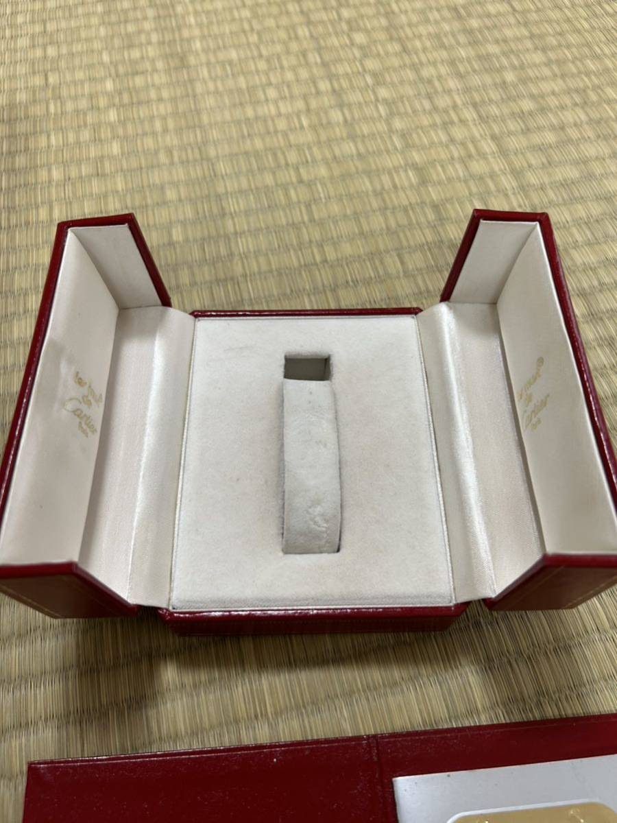 カルティエ 時計ケース 時計ボックス 空箱 二段 希少 カルティエ