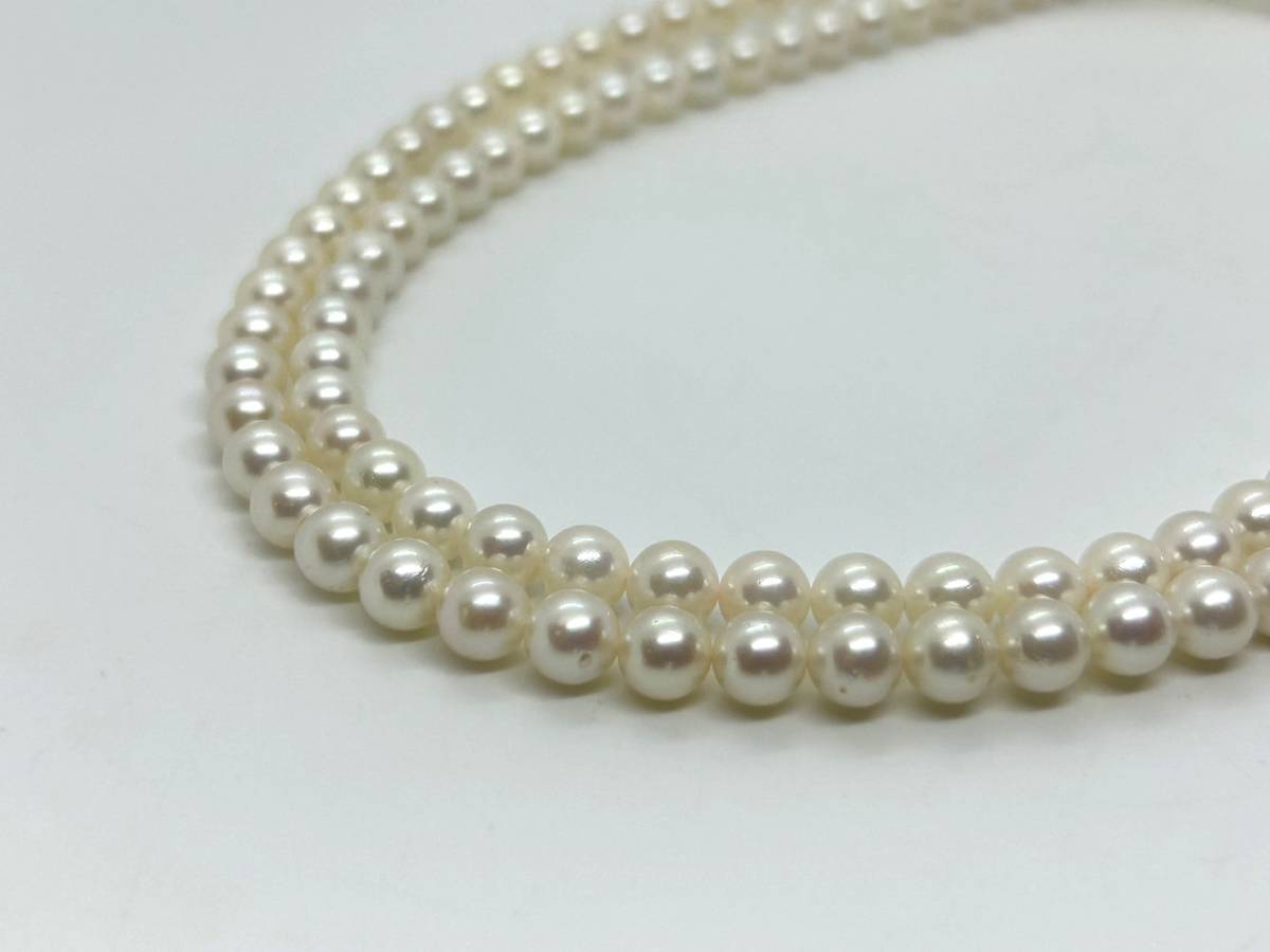 あこや真珠 ネックレス 花珠真珠 WSP（ダブルエスピー パール 
