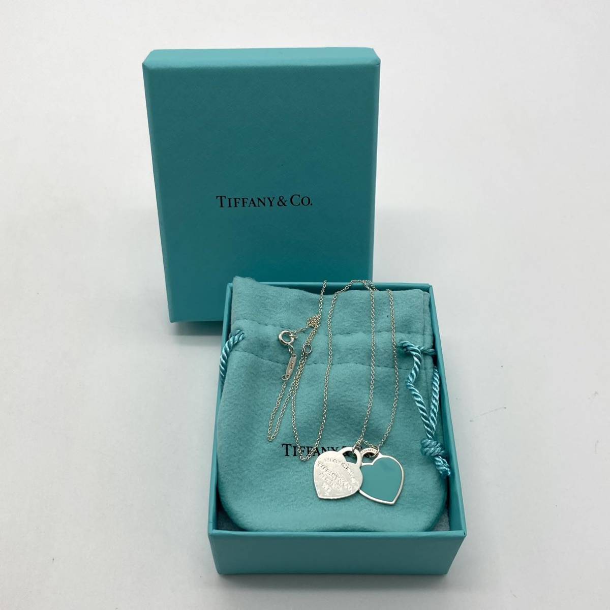 TIFFANY&Co. ティファニー ネックレス ダブルハート リターントゥ
