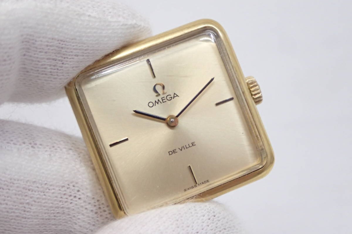 オメガ デビル レディース 手巻き 稼働品 アンティーク 稼働】OMEGA De