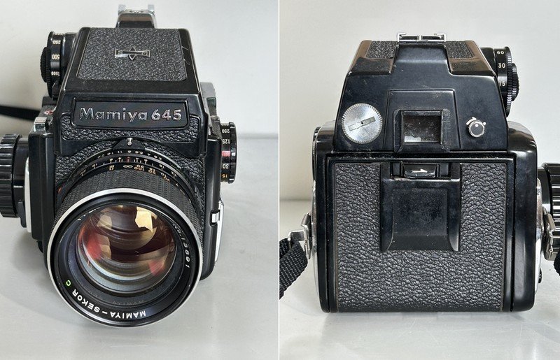 稀少【マミヤ Mamiya M645 中判 フィルムカメラ MAMIYA-SEKOR C 1:2.8