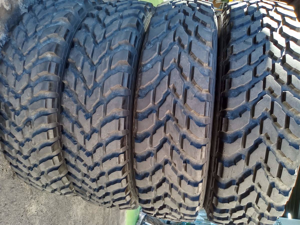 ☆売切☆ジムニー用マッドタイヤ トーヨートランパスMT 195R16C 4本 