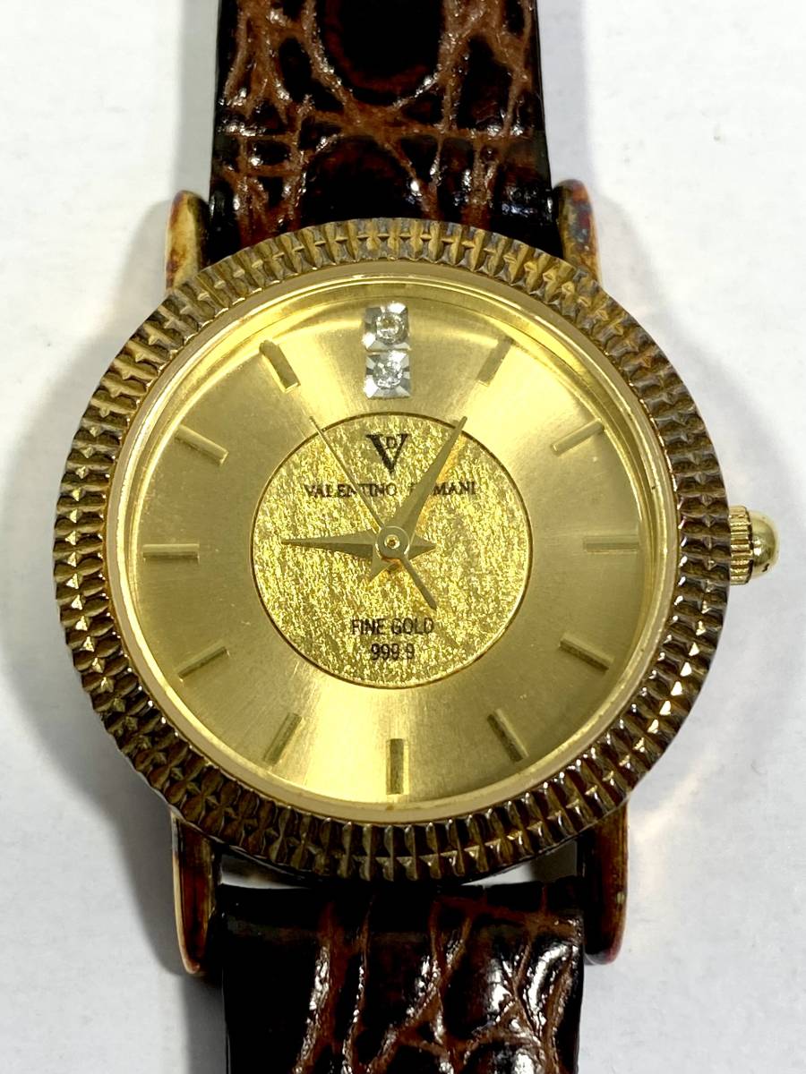 VALENTINO DOMANI バレンチノドマーニ VD-1023 FINE GOLD 999.9