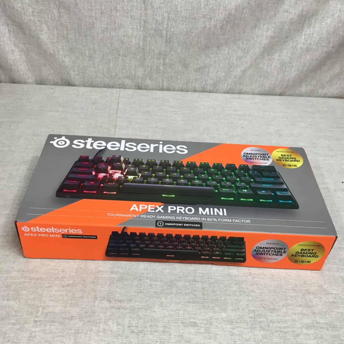 訳あり SteelSeries ゲーミングキーボード ミニサイズ Apex Pro Mini