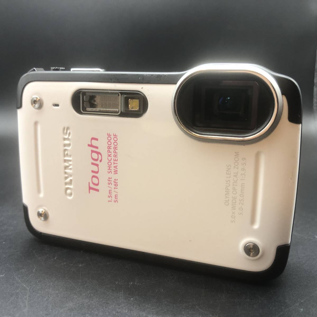 動作確認済】 オリンパス Olympus Tough TG-620 ホワイト バッテリー 