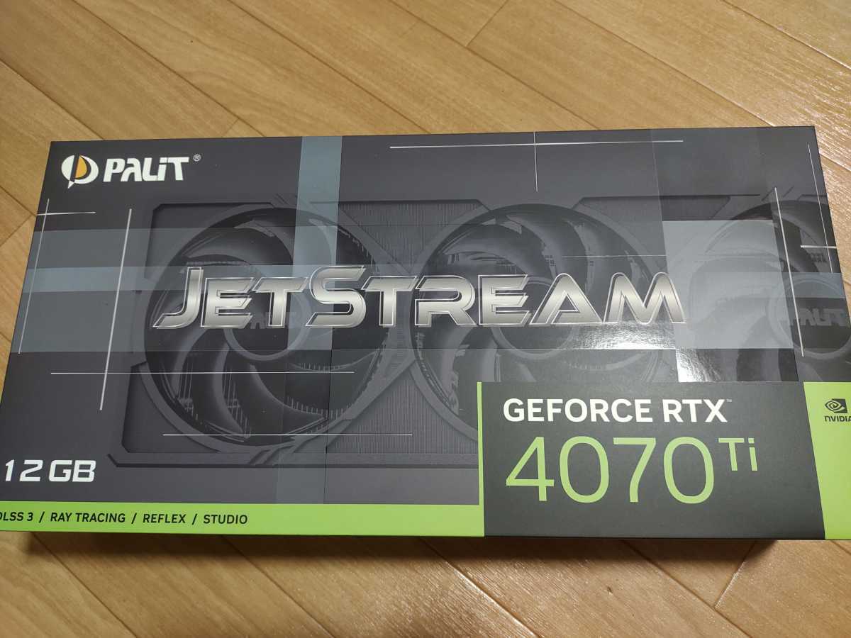 新品未開封】Palit NED407T019K9-1043J (GeForce RTX 4070 Ti 