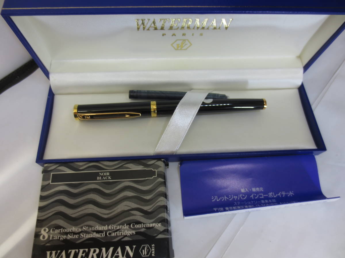 ウォーターマン 万年筆 WATERMAN | PARIS IDEAL ペン先 18K 0 18金