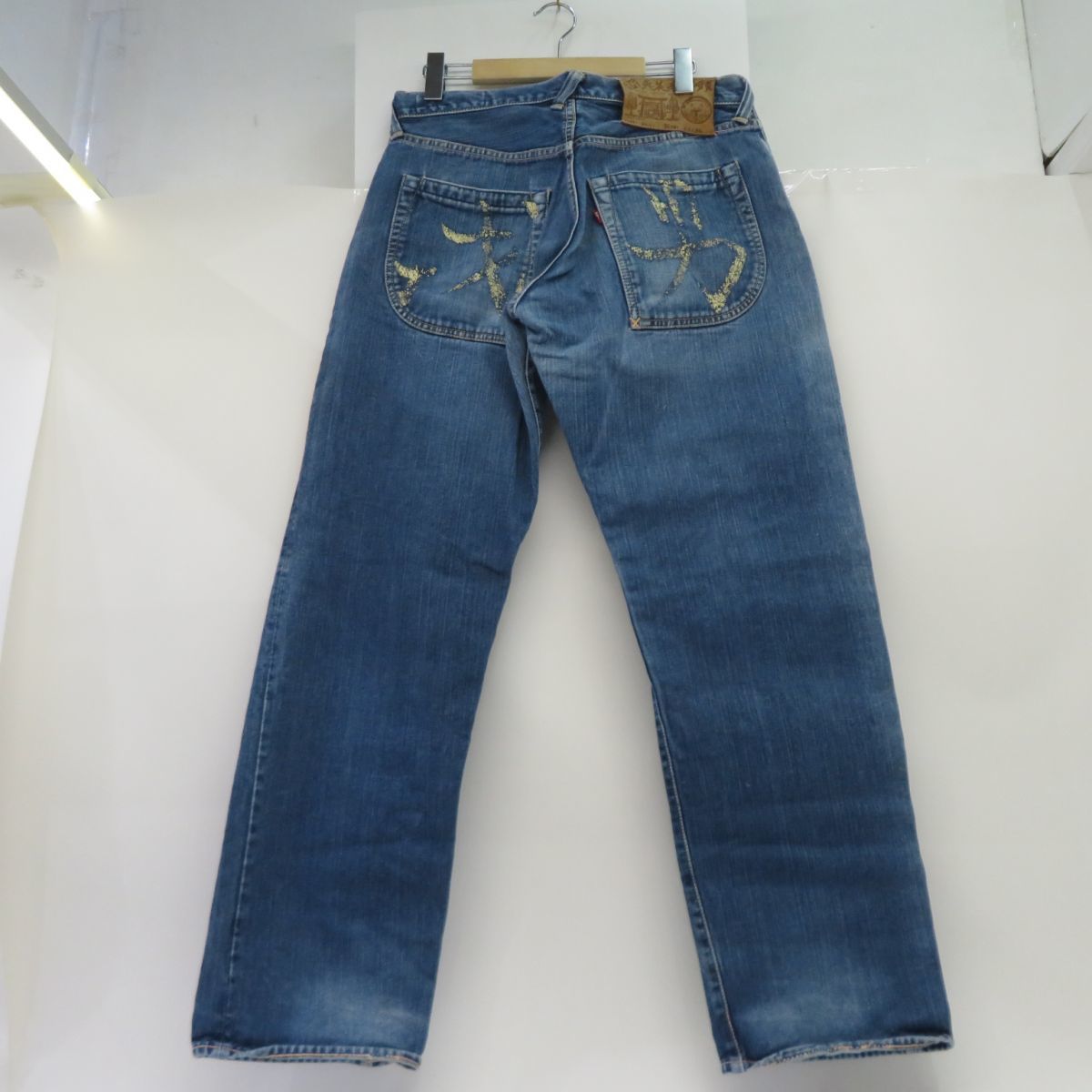 137 EVISU エヴィス 新恵美寿神頭 Lot.2007 デニムパンツ サイズ：36×35