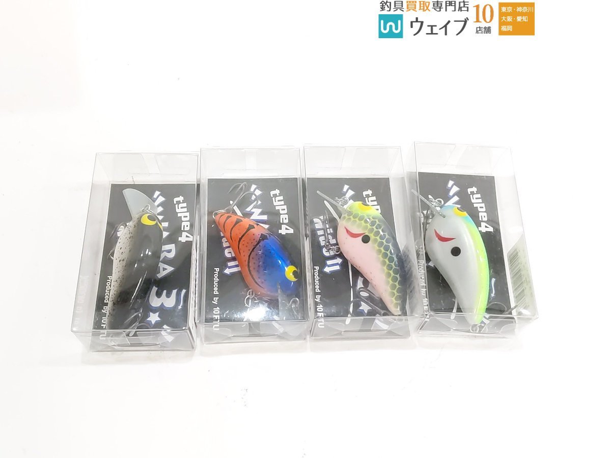 10FTU テンフィートアンダー イヨケンクランク ワラミーワイドル #1～#4 計4点セット 新品