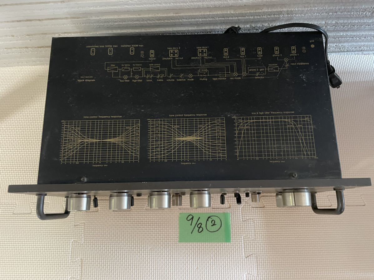 名機Technics テクニクス プリアンプ コントロール アンプ SU-C01 Technics テクニクス コントロールアンプ SU-9200 SU-9200 Technics