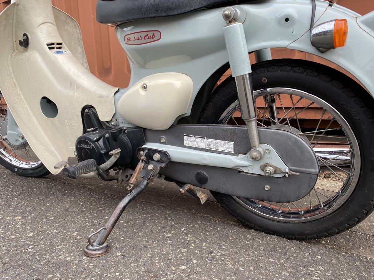 小牧リトルカブ インジェクション 先日、入荷しましたリトルカブ#カスタム車 #インジェクション セル付き
