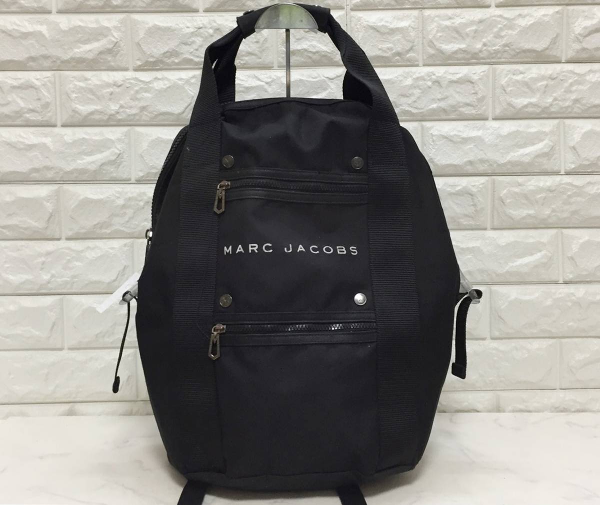 no16731 Marc by Marc Jacobs マークバイマークジェイコブス ナイロン 2way トート バッグ リュックサック デイパック